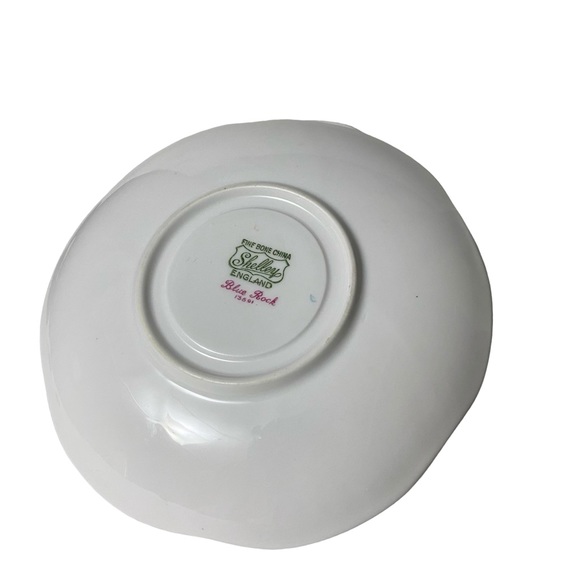 Blue Rock Shelley Dainty Teacup and Saucer Bone China 13591 - Picture 9 of 13